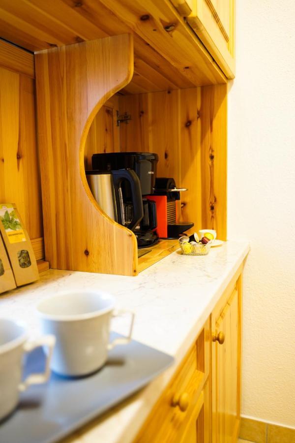 Zentrale Wohnung In St. Moritz Mit Grossem Balkon Esterno foto
